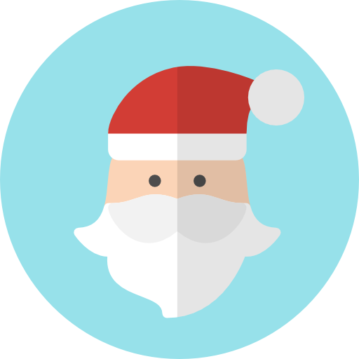 weihnachtsmann Vector Market Fill icon