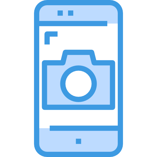 스마트 폰 itim2101 Blue icon