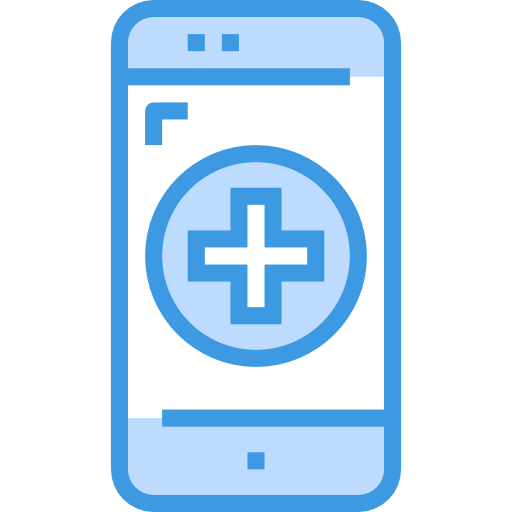 smartphone itim2101 Blue icona
