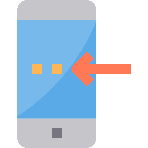 smartphone itim2101 Flat icon