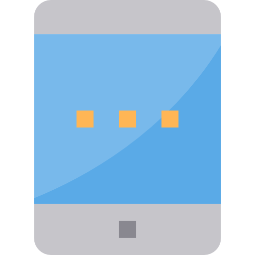 Tablet itim2101 Flat icon