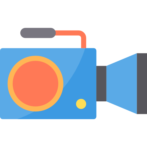 videocamera itim2101 Flat icona