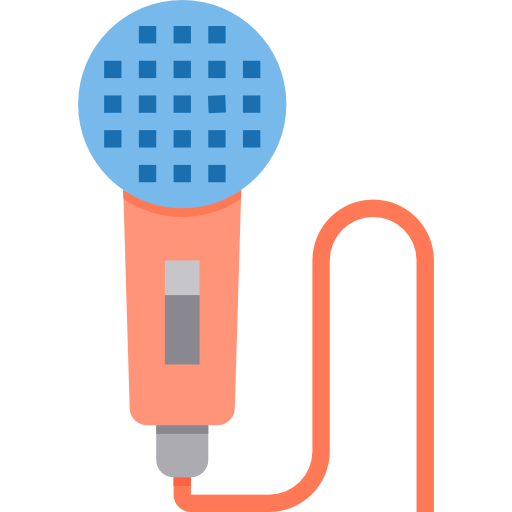 micrófono itim2101 Flat icono