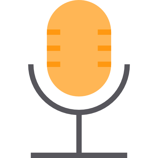 micrófono itim2101 Flat icono