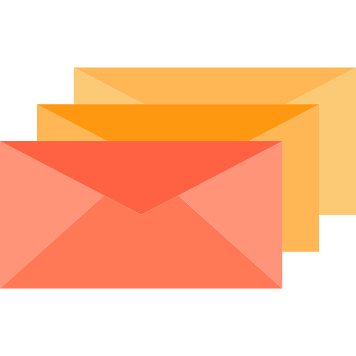 brieven itim2101 Flat icoon