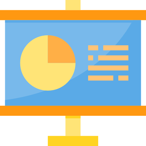 Presentation itim2101 Flat icon