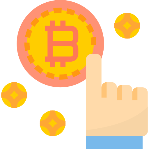 bitcoin itim2101 Flat icono