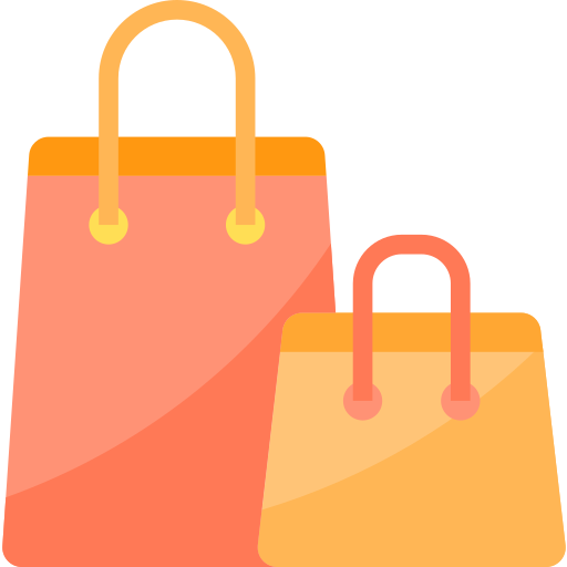 Shopping bag itim2101 Flat icon