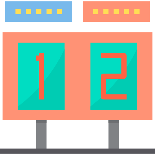 Scoreboard itim2101 Flat icon