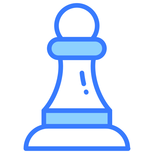 peón de ajedrez Generic color lineal-color icono
