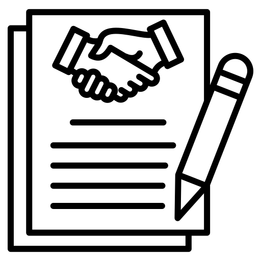 Partnership Generic black outline icon