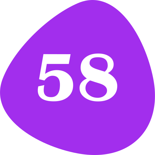 Fifty eight Generic color fill icon