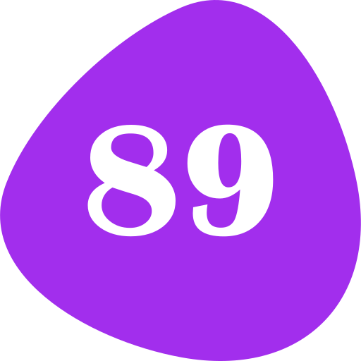 Eighty nine Generic color fill icon