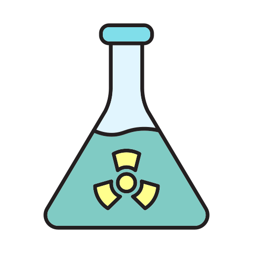 toksyczne chemikalia Generic color lineal-color ikona