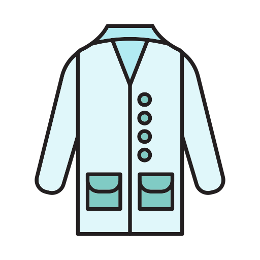 blouse de laboratoire Generic color lineal-color Icône
