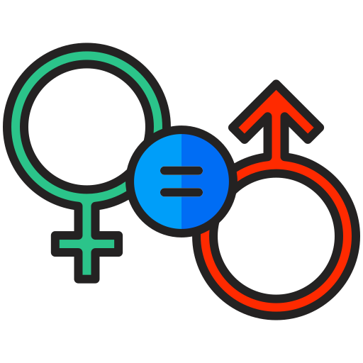 Égalité des sexes Generic color lineal-color Icône