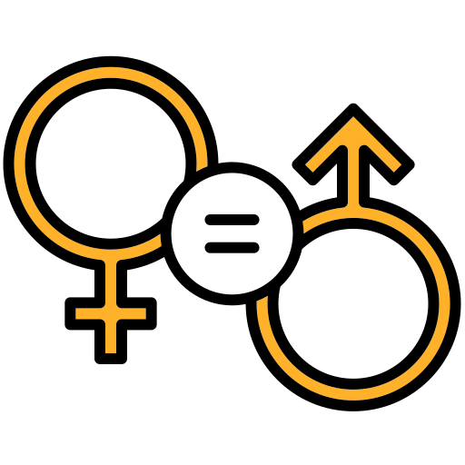 Gender equality Generic color lineal-color icon
