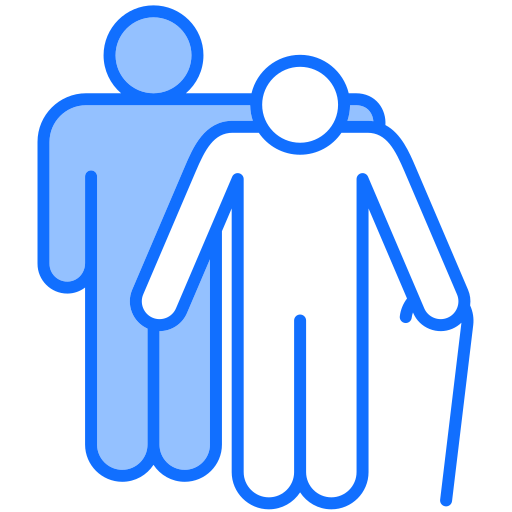Elderly Generic color lineal-color icon
