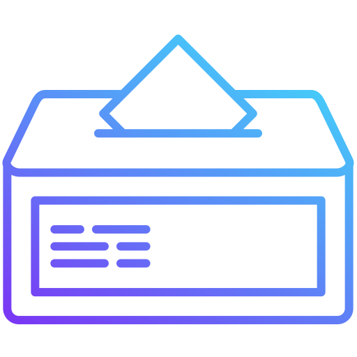 Voting rights Generic gradient outline icon