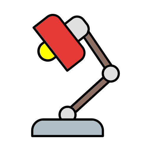 lampada da scrivania Generic color lineal-color icona
