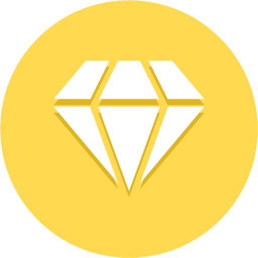 diamante Generic color fill icona