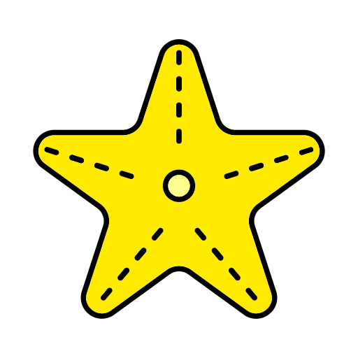 stella marina Generic color lineal-color icona