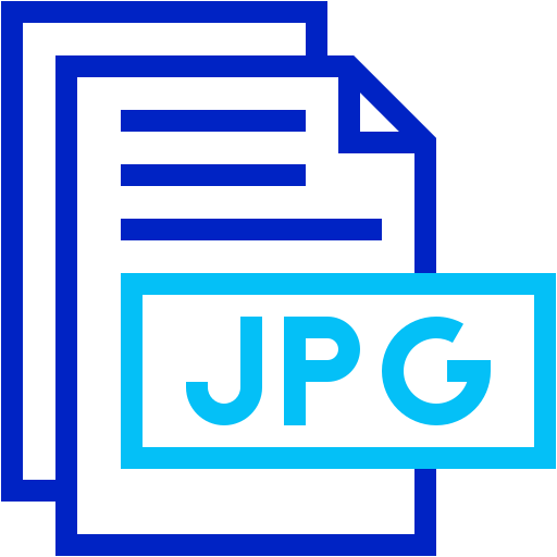jpg Generic color outline icono