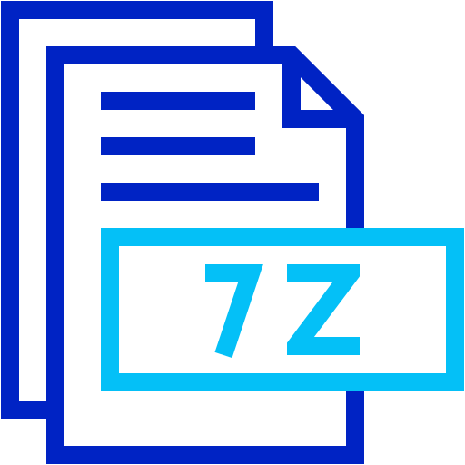 7z Generic color outline Ícone