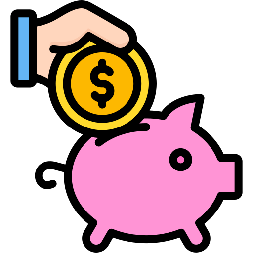 Piggy bank Generic color lineal-color icon