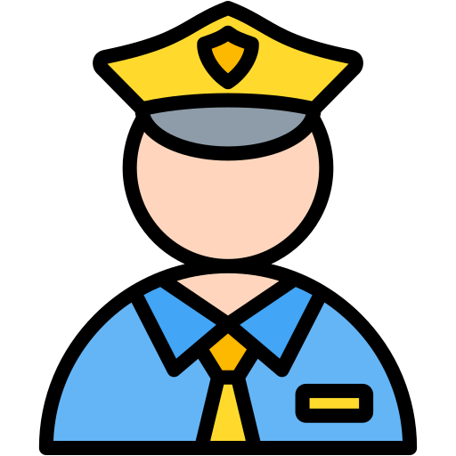 Security guard Generic color lineal-color icon