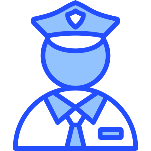 guardia de seguridad Generic color lineal-color icono