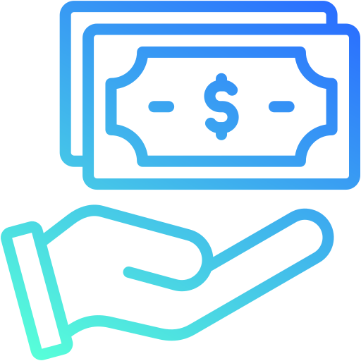 banknote Generic gradient outline icon