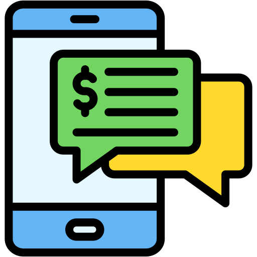 sms-banking Generic color lineal-color icon