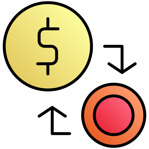intercambio Generic gradient lineal-color icono
