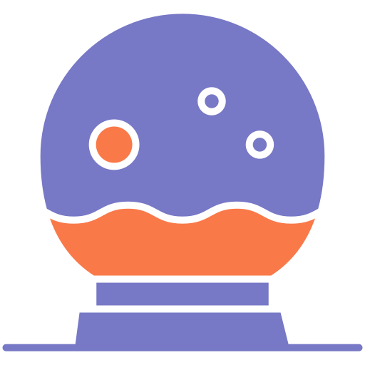 bola de cristal Generic color fill icono