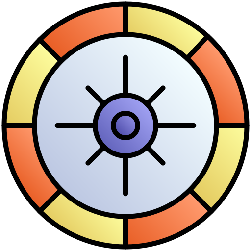 roulette Generic gradient lineal-color Icône
