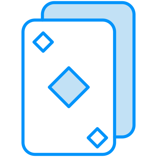 Покерная карта Generic color lineal-color иконка