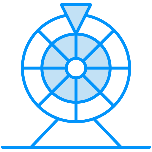 Wheel of fortune Generic color lineal-color icon