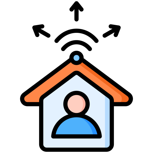 wlan-signal Generic color lineal-color icon