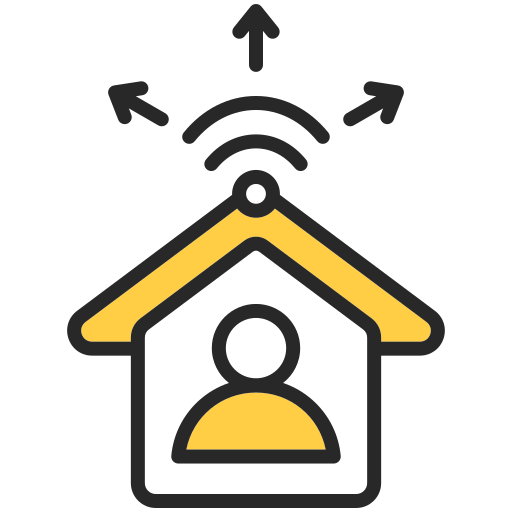 wlan-signal Generic color lineal-color icon