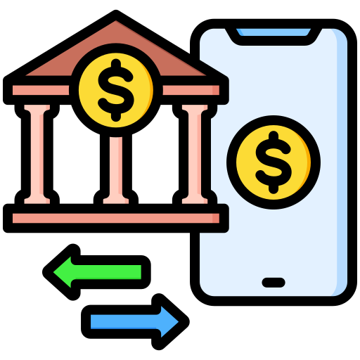 services bancaires en ligne Generic color lineal-color Icône