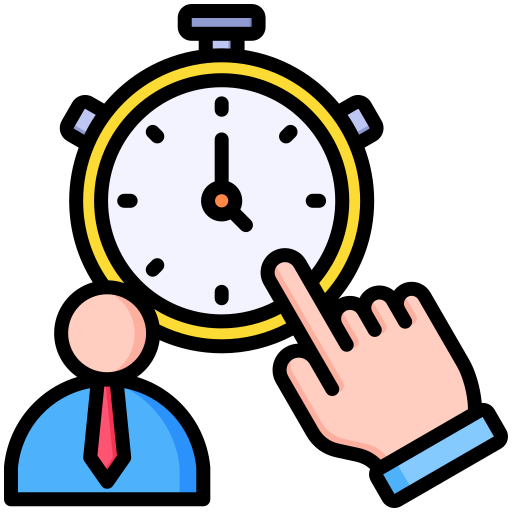 Time management Generic color lineal-color icon