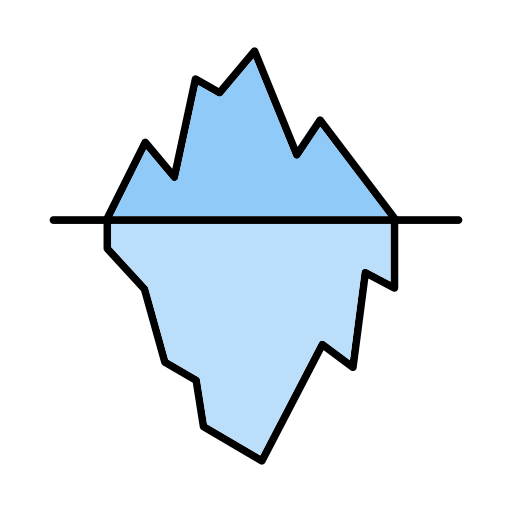 Айсберг Generic color lineal-color иконка