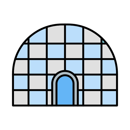 iglú Generic color lineal-color icono