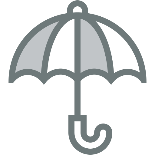 Umbrella Generic color lineal-color icon