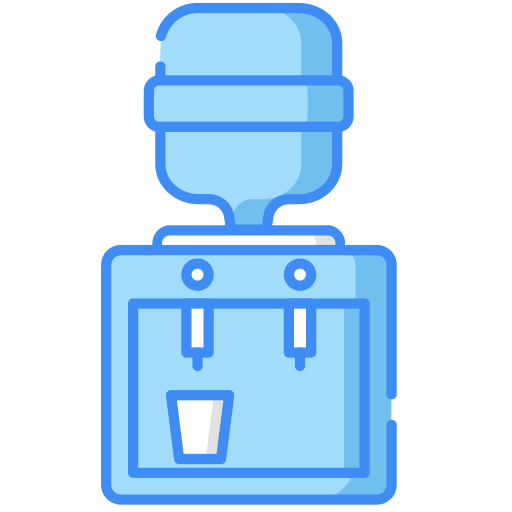 Water dispenser Generic color lineal-color icon