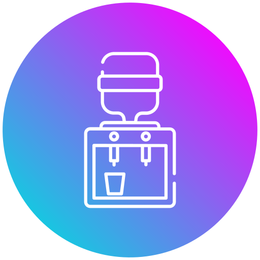Water dispenser Generic gradient fill icon