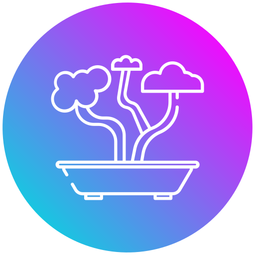 bonsai Generic gradient fill icona