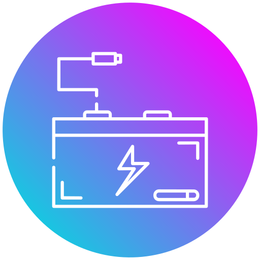 Power bank Generic gradient fill icon