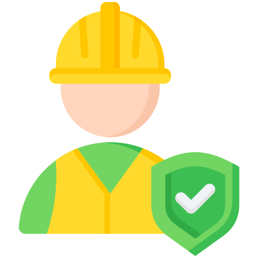 sicurezza nelle costruzioni Generic color fill icona